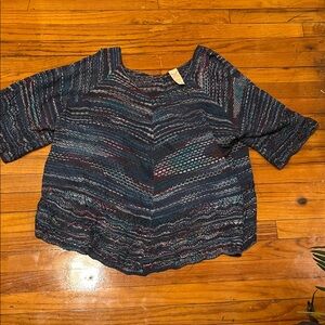 Faded Glory Women's Multicolor Striped Blouse